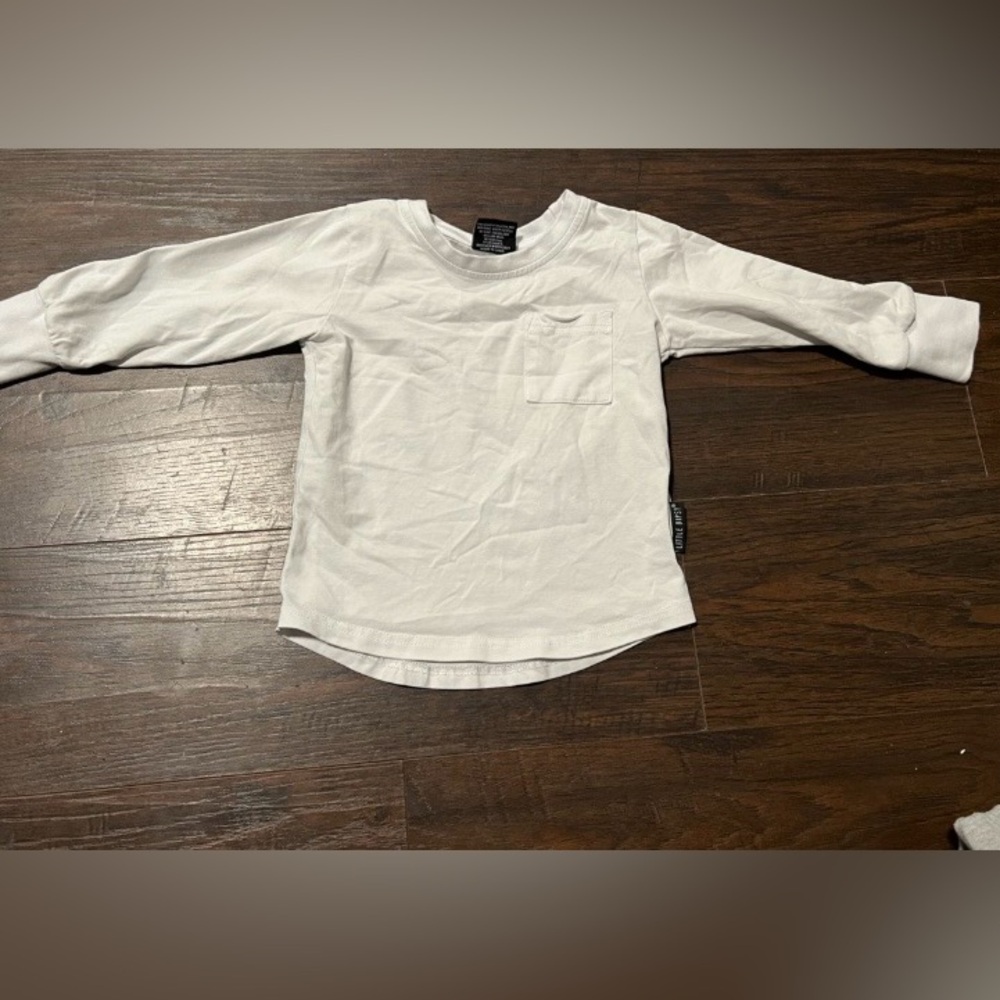 Little Bipsy White Long Sleeve Tee